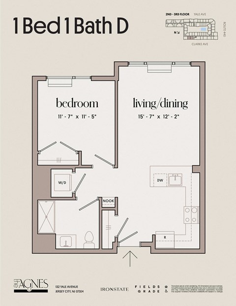 the floor plan of acorns guest house in hull